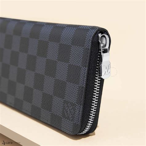 lv damier cobalt wallet|louis vuitton damier long wallet.